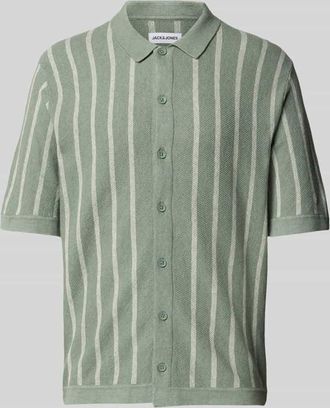 Jack & Jones Jack & Jones Freizeithemd mit Knopfleiste Modell EMIL in Mint, Gr&ouml;&szlig;e XXL