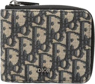 Dior Pre-owned Zip Around Wallet - - Pre-owned - Donna - Blu - ONE SIZE