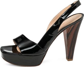 Gianvito Rossi Sandali con cinturino posteriore - Nero