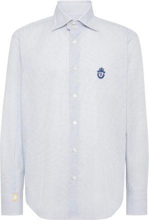 Billionaire Boys Club Gold Cut Shirt - Heren - Zakelijke Overhemden - Wit - 2XL - Katoen - Overhemden