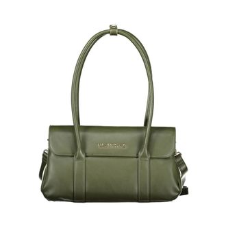 Mario Valentino Tassen, Dames, Groen, ONE Size, Gestructureerde Schoudertas
