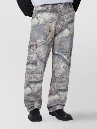 Represent camo cargo trousers