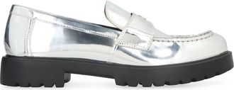 Tory Burch Klassieke Instapper met Profielzool - Dames - Loafers - Grijs - 39 EU - Schoenen