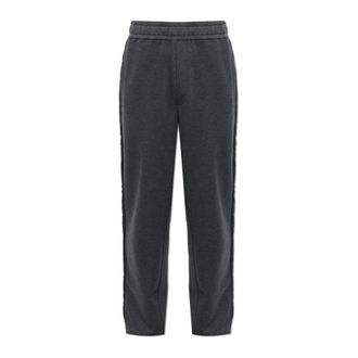 Moncler Heren, Broeken, Grijs, Maat: 2XL Katoen