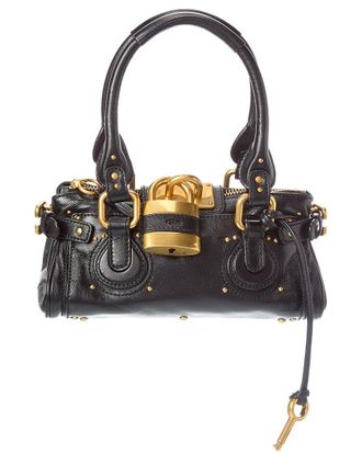 Chlo&eacute; Chloe Paddington Small Leather Shoulder Bag
