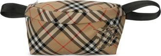 Burberry Beige plaid crossbody bag
