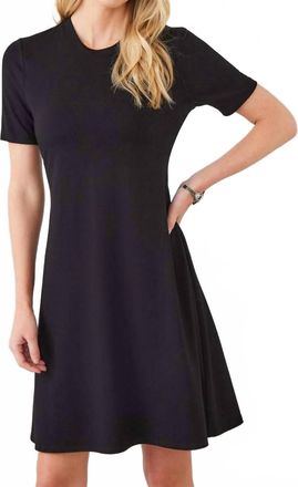 Karen Kane A Line Dress In Black