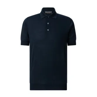 FILIPPO DE LAURENTIIS Polo Shirts, male, Blue, Size: 3XL Polo Shirts