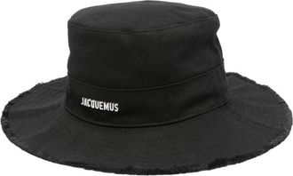 Jacquemus Cotton Bucket Hat-Uomo