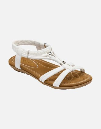 Lotus Womens Domenica Womens Sandals - White - Size: 6