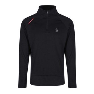 Luke Heren Overhead Funnel Neck Sweatshirt (Zwart)