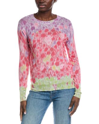 Autumn Cashmere Gradient Distressed Top