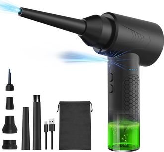 OEM Soplador De Aire Comprimido, Soplador Para Pc De 100.000 Rpm Con Bater&iacute;a De 9000 Mah, Lata De Aire Seco - Limpieza De Pc, Soplador De Aire Comprimido 