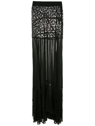 Amir Slama Gonna lunga - Nero