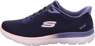 Skechers Slippers - Dames - Sport - Blauw - Maat: 41 EU