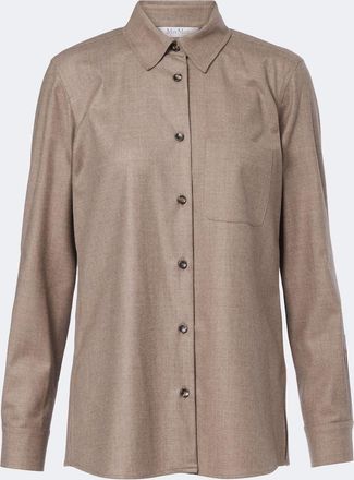 Max Mara Camisa en mezcla de cachemir
