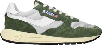 Autry Sneakers Uomo Camoscio Verde/Grigio