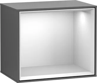 Villeroy & Boch Villeroy&boch - Finion, Estantes, 418 X 356 X 270 Mm, Angular, Iluminaci&oacute;n Interior, Modelo Suspendido, Madera, Iluminaci&oacute;n Led, 3x Led / 2.3w, 2700 K