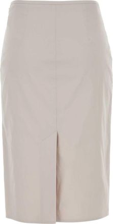 Miu Miu Stretch Poplin Skirt