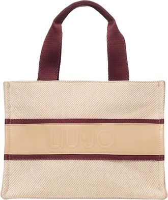 Liu Jo S Tote - Dames - Shoppers - Beige - ONE Size - Leer - Tassen