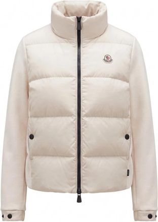 Moncler Maglia Cardigan - Dames - Winterjassen - Wit - M - Jassen