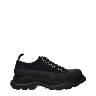 Alexander McQueen Alexander McQueen Sneakers Frauen Stoff schwarz