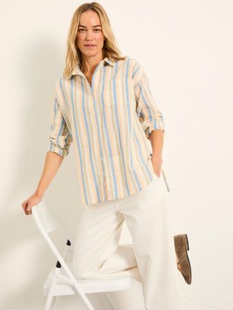 Fat Face FatFace Carolin Multi Petite Stripe Shirt