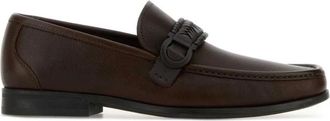 Ferragamo Caspian Loafer - Heren - Loafers - Bruin - 41 EU - Leer - Schoenen