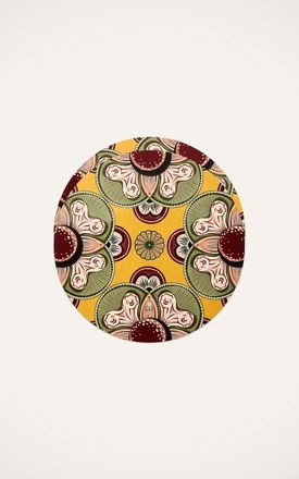 La DoubleJ Disk Placemats Set Of 2 in Nucleus Saffron at Nordstrom