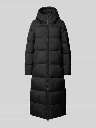 Ecoalf Steppmantel mit Zweiwege-Rei&szlig;verschluss Modell BINA in Black, Gr&ouml;&szlig;e S