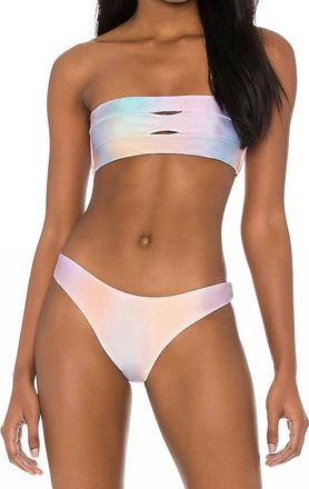 PilyQ Skimpy Bikini Bottom In Golden Hour