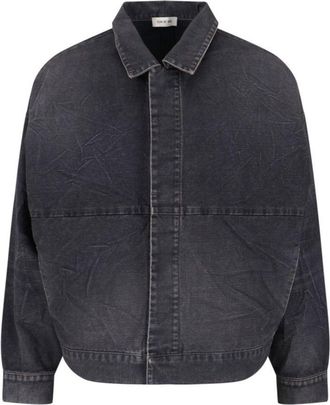 Fear of God Utility Jacket - Black Cotton Canvas