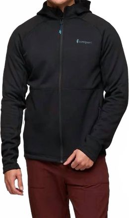Cotopaxi Tempa Fleece Hooded Jacket In Black
