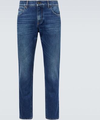 Dolce & Gabbana Faded straight jeans