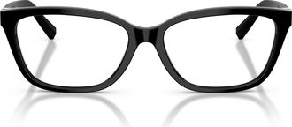 Tiffany & Co. 0tf2282 Rectangular Black Acetate Eyeglasses