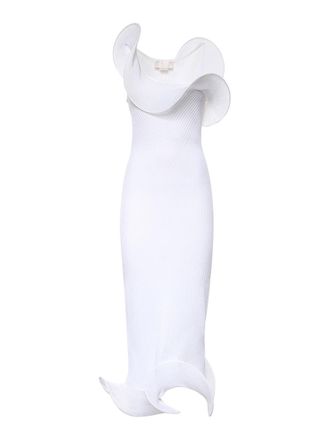 Genny Knitted Dress With Ruffles
