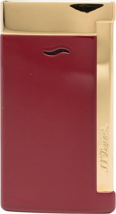 S.T. Dupont Slim 7mm lighter - unisex - Chrome - One Size - Red