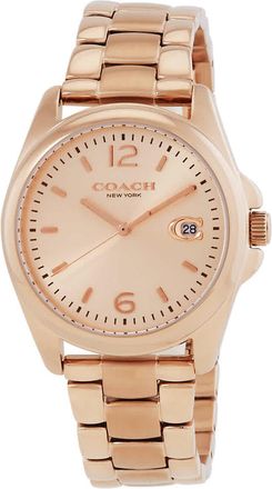 Coach Greyson Quartz Rose Gold Dial Ladies Watch 14503912