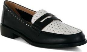 Rag & Co. Raisa Penny Loafer in Black/Off White at Nordstrom Rack, Size 9
