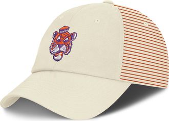 Nike Clemson Denim Club Nike Mens College Adjustable Hat in White | NC2H11KCLV-0Y0