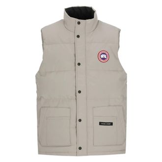 Canada Goose Vests, male, Beige, Size: L Freestyle Vest