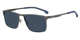 BOSS 1837/G/S Asian Fit R80/KU Mens Sunglasses Gunmetal Size 57