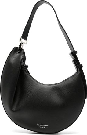 Emporio Armani Schoudertas - Dames - Schoudertassen - Zwart - ONE Size - Leer - Tassen