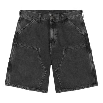 Carhartt Work in Progress Carhartt Wip, Denim Shorts, male, Black, Size: W29 Double Knee Short