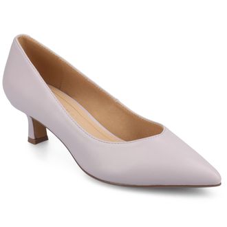 Journee Collection Women & apos;s Pammie Medium and Wide Width Pumps
