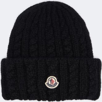 Moncler Gorro en mezcla de alpaca y lana