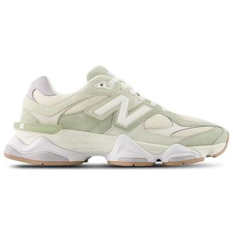 New Balance Womens 9060 - Running Shoes Green/Grey Size 09.0