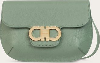 Ferragamo Women Double Gancini mini bag Green