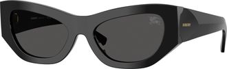 Burberry Grey Cat Eye Ladies Sunglasses BE4450U 300187 54