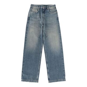 Rick Owens Geth Jeans - female - Rick Owens - Loose Fit Jeans - Blue - W26 - Jeans